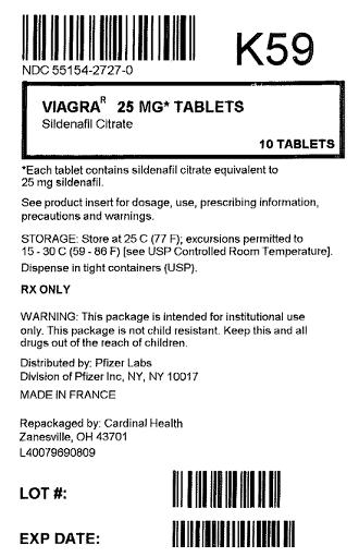 Viagra label